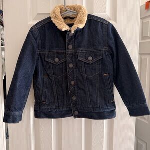 Kids GAP Sherpa lined Denim Jacket
